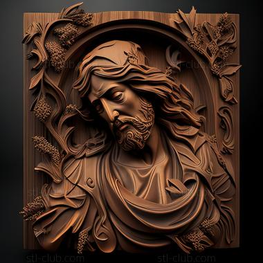 3D model st jesus (STL)